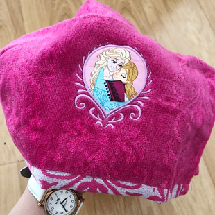 出门携带bi入 46cm 儿童毛巾 原标签纯棉童巾28 迪shi尼专柜同款