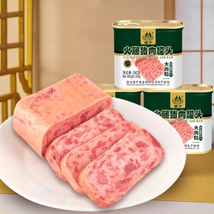 美宁火腿猪肉午餐肉340g即食午餐肉方便面泡面螺蛳粉米线火锅伴侣