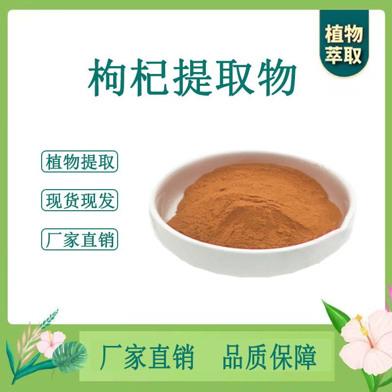 枸杞提取物 红枸杞子浓缩粉 另售山药枸杞多糖50% 100g袋散装新货