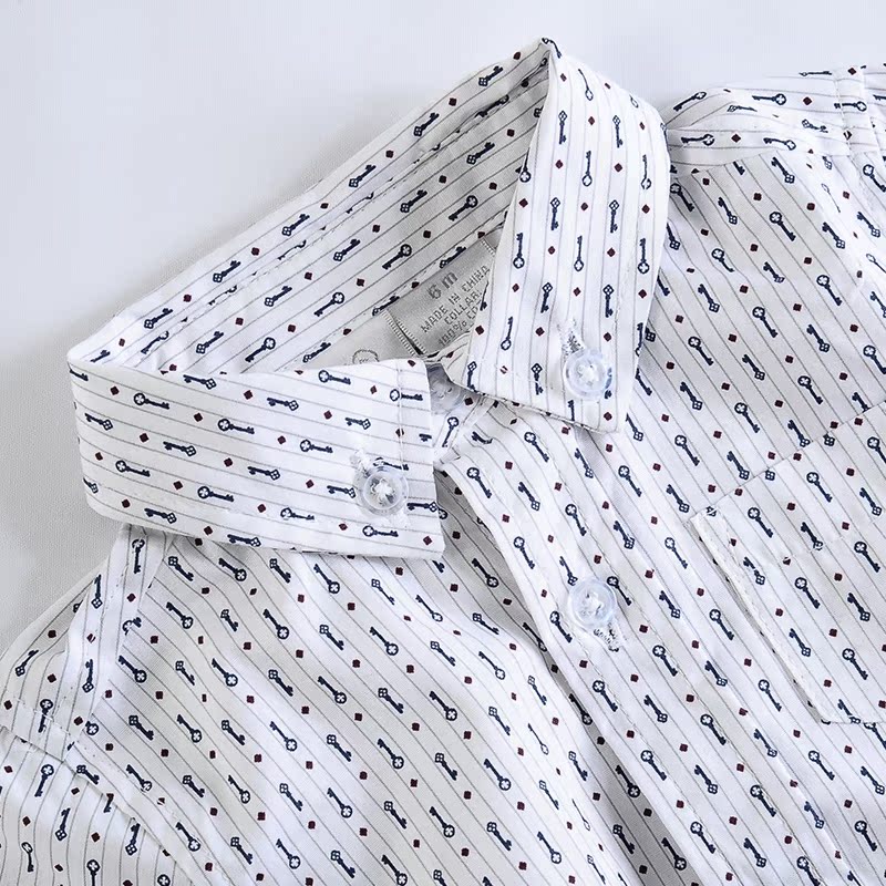 Chemise enfant à manche longue - Ref 2083117 Image 3