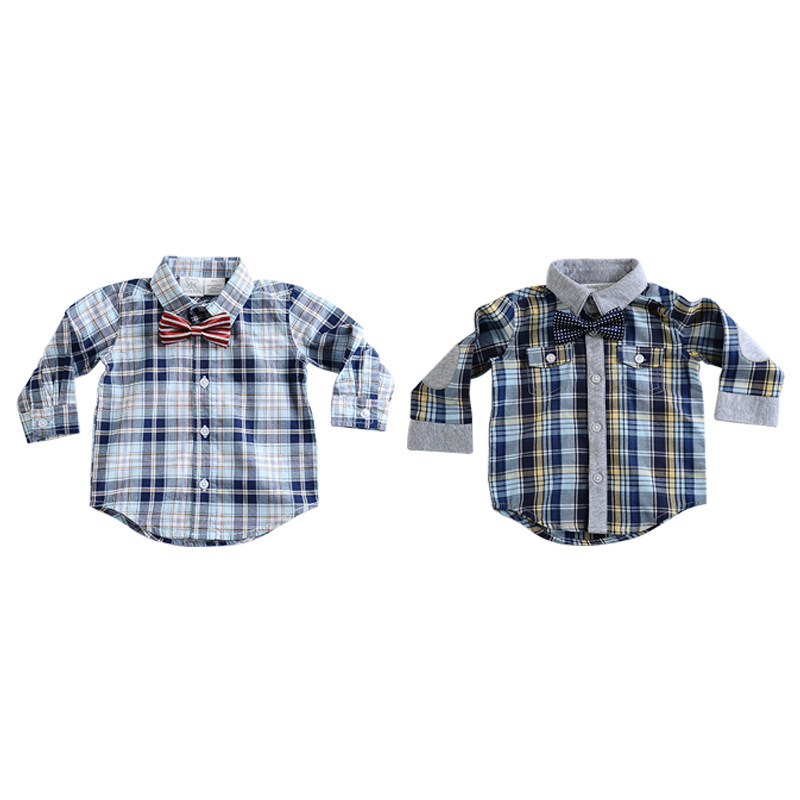 Chemise garcon à manche longue - Ref 2074657 Image 1