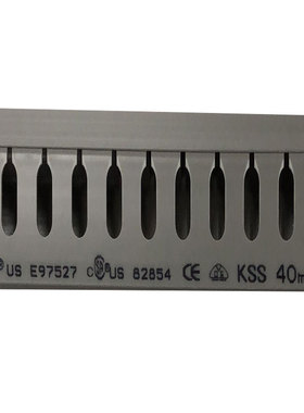 KSS绝缘配线槽HD-4 MD-4(25宽*65高KD-4灰色PVC配电箱走线槽一根