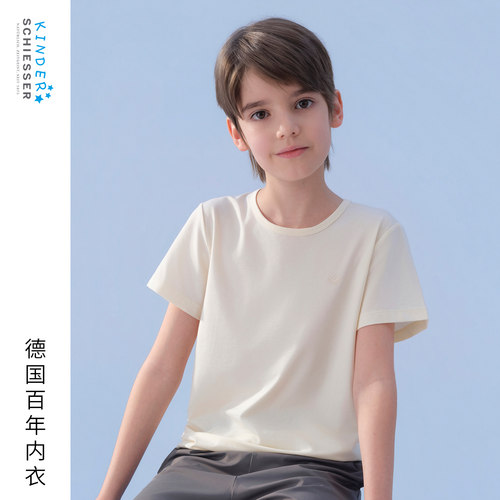舒雅男童5A抑菌吸湿速干短袖上衣