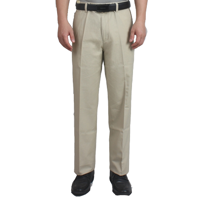 YOUNG RIVER/雅韵男士商务无折四季休闲裤