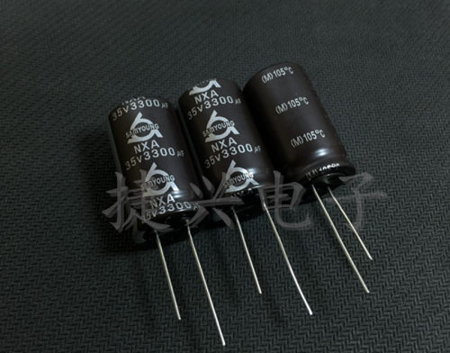 全新原装韩国三莹 高频低阻 电解电容 35V3300UF 3300UF35V 18X30