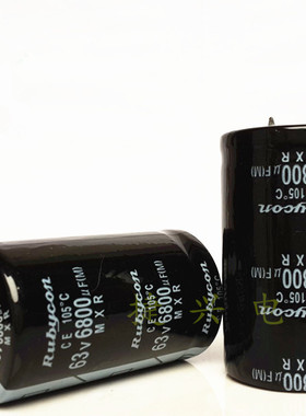 全新音频电源 硬脚电解电容 63V6800UF 6800UF63V体积：30*40、50