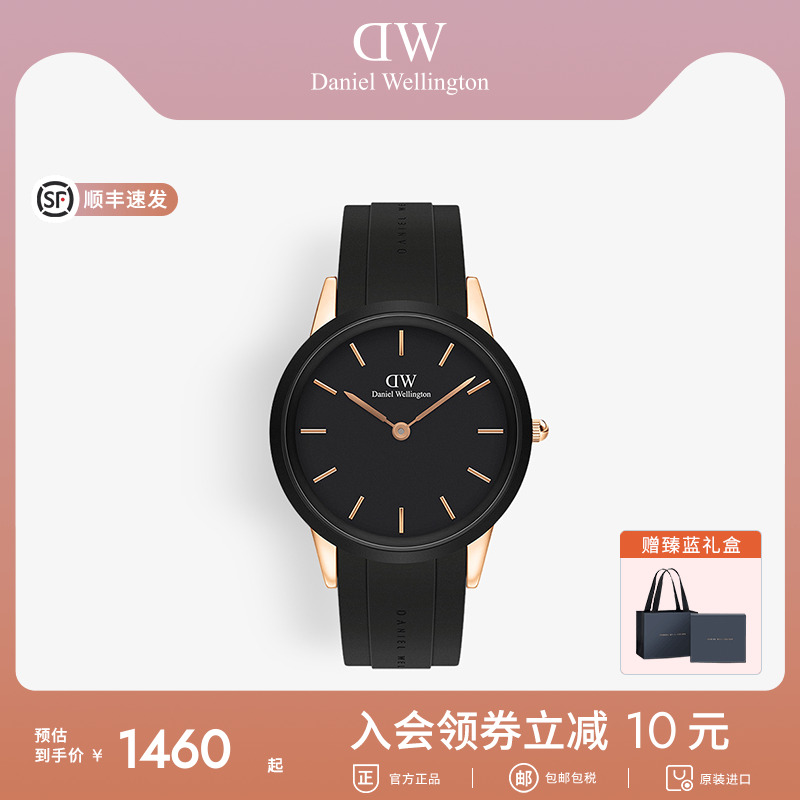 DW氟橡胶简约防水男表