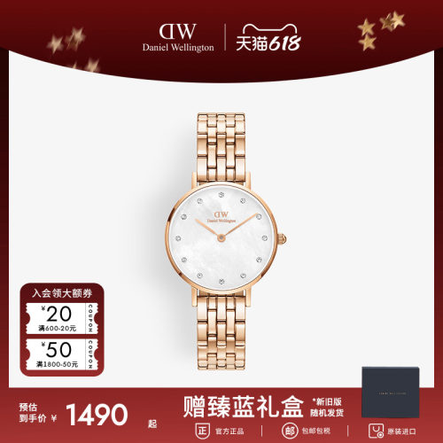 dw手表PETITE系列星辰贝母手表