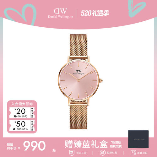 DW石英女手表轻奢简约时尚