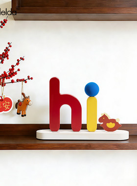 入户玄关创意小马摆件