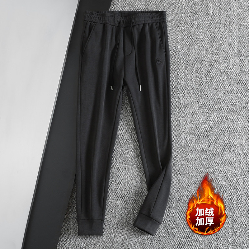 2023男士冬季加绒加厚休闲裤QT2031-3378-P160,男装休闲裤,钱塘6020-1