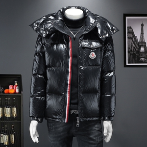 新款连帽羽绒服90白鸭绒可脱卸 QT2031-13266-P480（控价620）图片