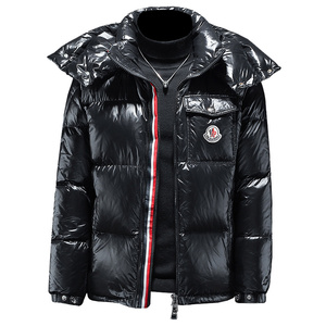 新款连帽羽绒服90白鸭绒可脱卸 QT2031-13266-P480（控价620）图片