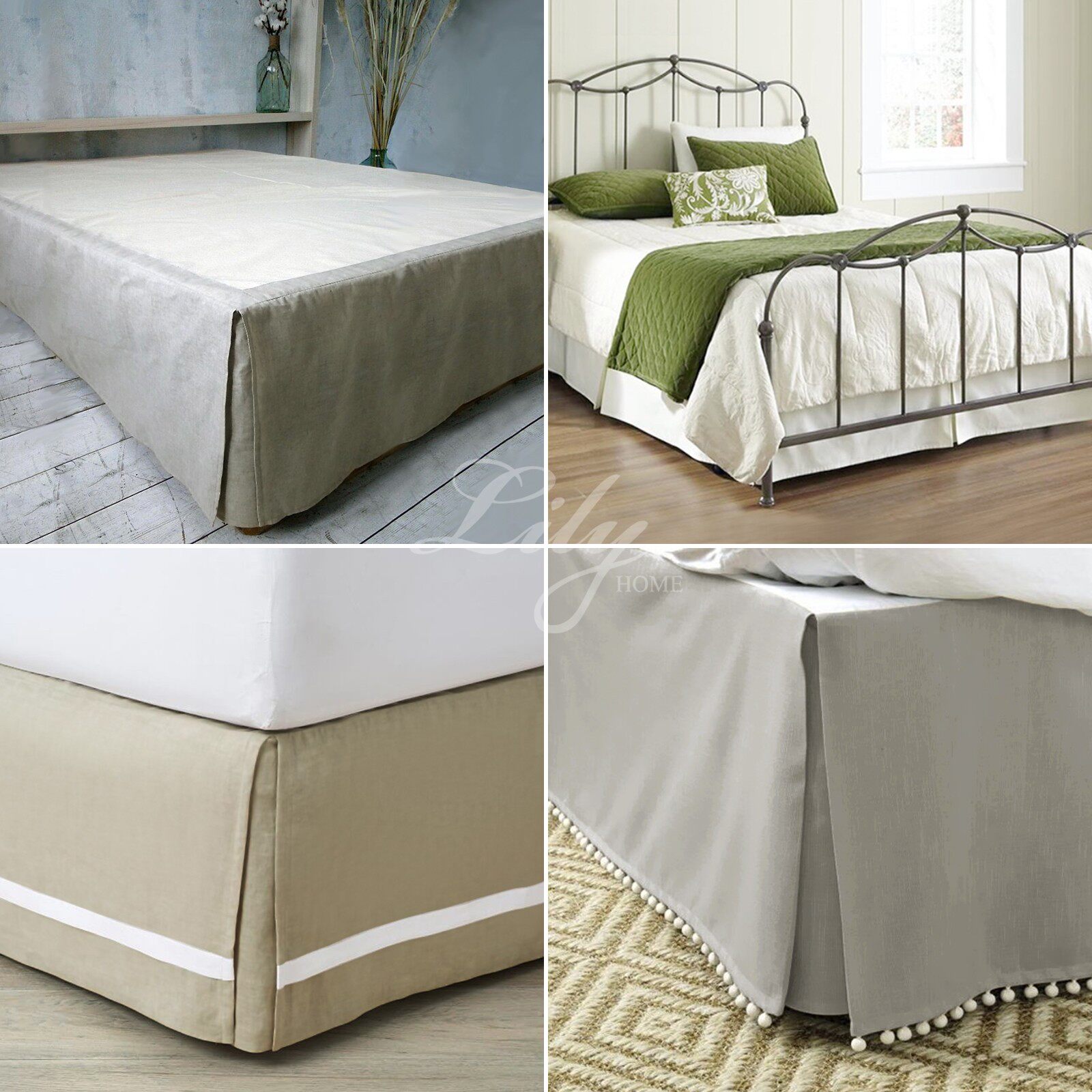 床裙定制专用链接 欧式美式中式各类床裙床罩床头罩 来样来图