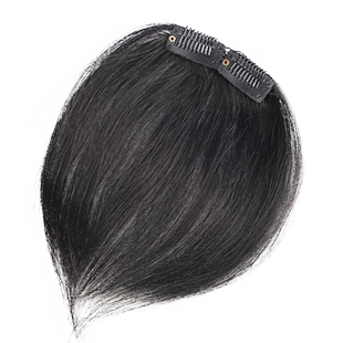 男士前额刘海片补发全真发假发片轻薄无痕高发际线增发量男假刘海