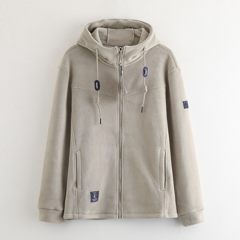 连帽秋冬款夹克个性百搭