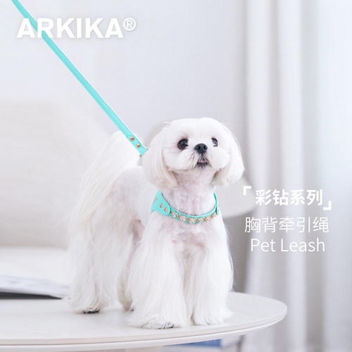 ARKIKA狗狗胸背小型犬牵引绳