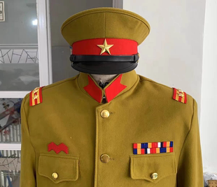 剧本杀军官演出服装抗日话剧大佐爱国游击队戏剧演出抗战微电影