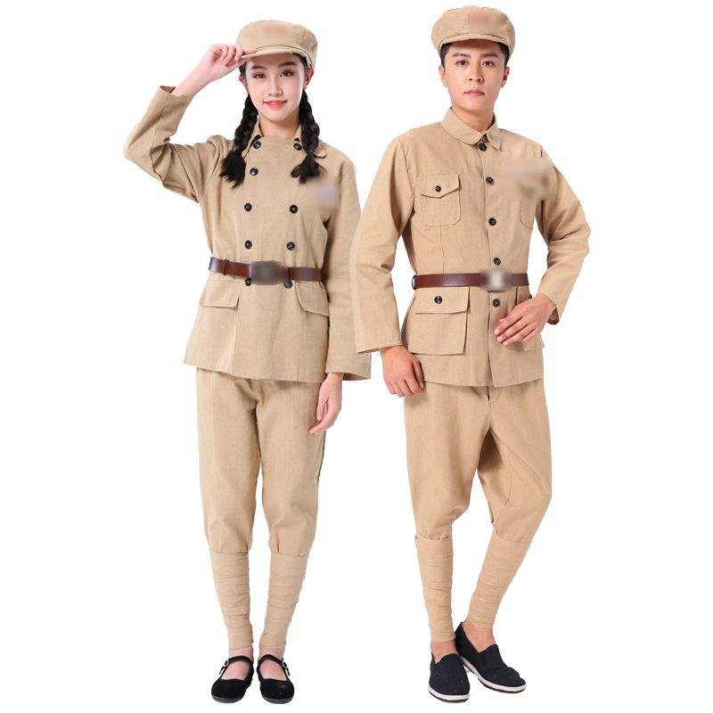 志愿军演出服抗美援朝服装抗战时期复古拍摄服装舞台表演套装
