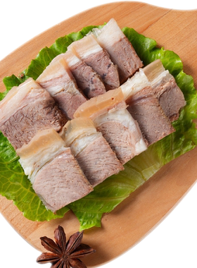 白切羊肉带皮羊真空熟食300g