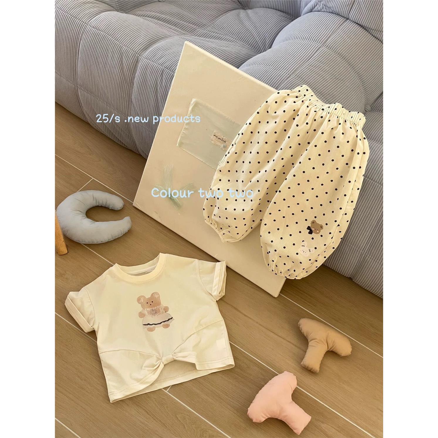 婴幼儿夏季套装2026新款洋气