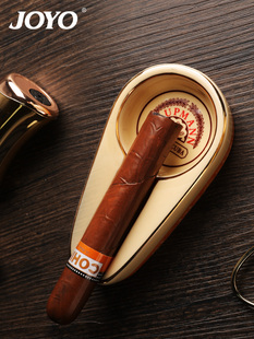 雪茄专用烟灰缸创意轻奢高级感烟灰缸客厅陶瓷个性潮流防飞灰家用