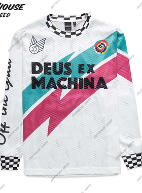 2023新款Deus速干衣骑行服运动摩托车拉力赛车服自行车越野衣长袖