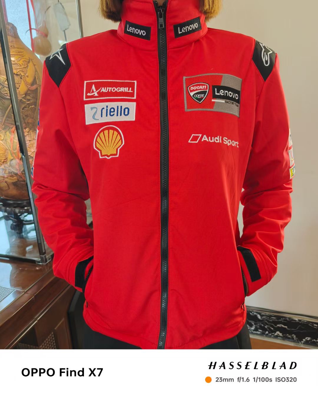motogp机车赛事杜卡迪厂队服新秋冬季骑行软壳冲锋衣ducati赛道服