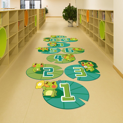 小学幼儿园卡通地贴画