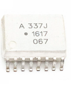 全新原装  ACPL-337J-500E   丝印  A337J   SOP16 光耦隔离器