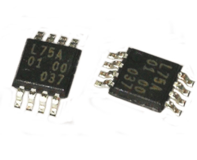 全新原装   LM75ADP 丝印L75A MSOP8 数字温度传感器芯片