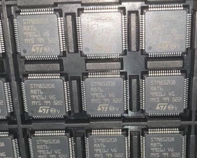 原装正品 STM8S208R8T6 LQFP-64 24MHz/64KB闪存/8位微控制器-MCU