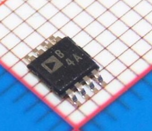AD822ARMZ  AD822ARMZ-REEL  丝印B4A 缓冲器放大器  MSOP-8
