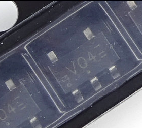 单台逆变器 74LVC1G04GV 丝印V04 SOT753   全新原装