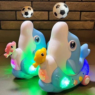 婴幼儿三四七八九月龄宝宝玩具十6个月以上10学爬1周岁半男孩礼物