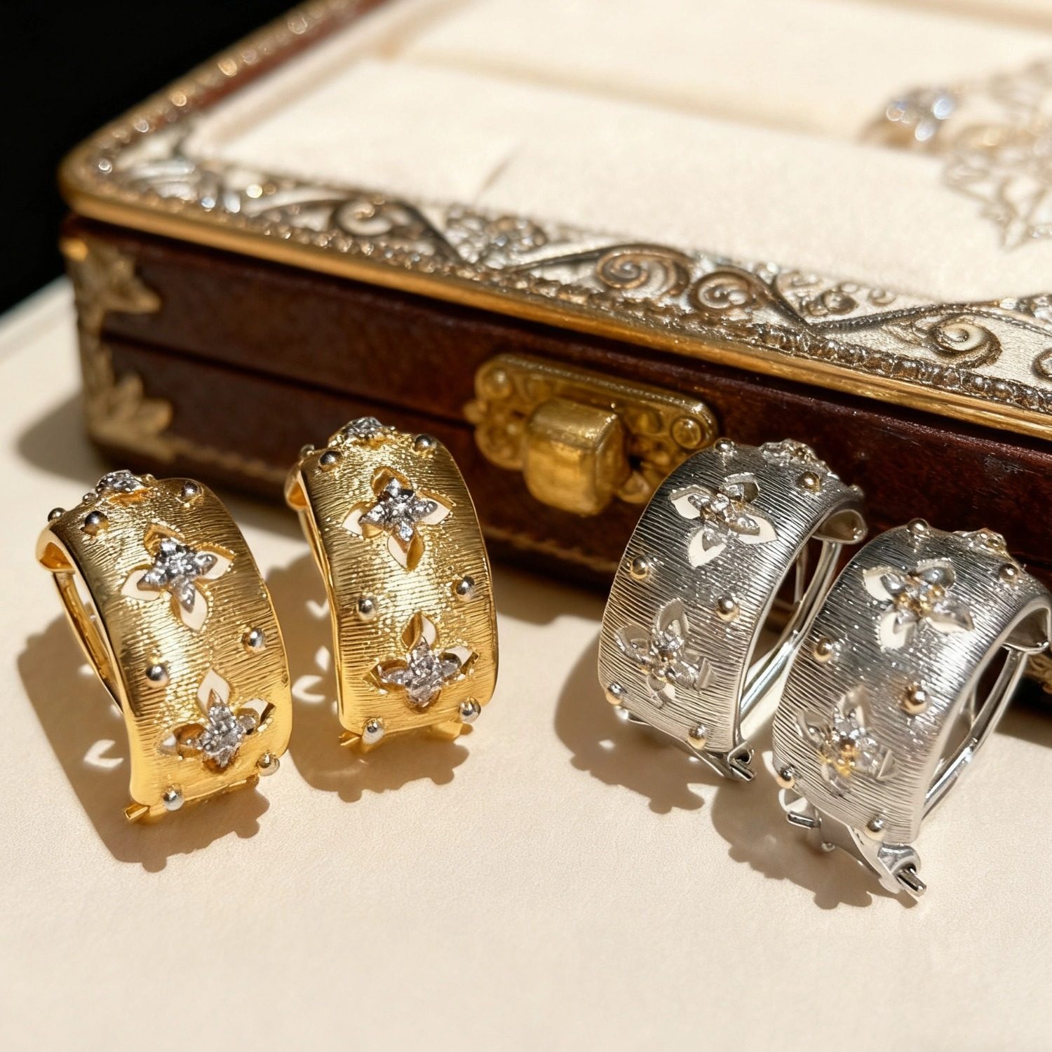 美姬秋冬小众复古金属拉丝耳环镂空高级感轻奢耳圈重工设计感耳钉,饰品/流行首饰/时尚饰品新,耳钉,淘宝优惠券,粉丝福利购,淘宝优惠卷