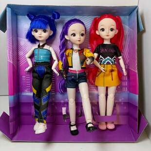 猎魔女团搪胶娃娃公仔玩偶kpop鲁米佐伊米拉带音乐主题曲手办礼物