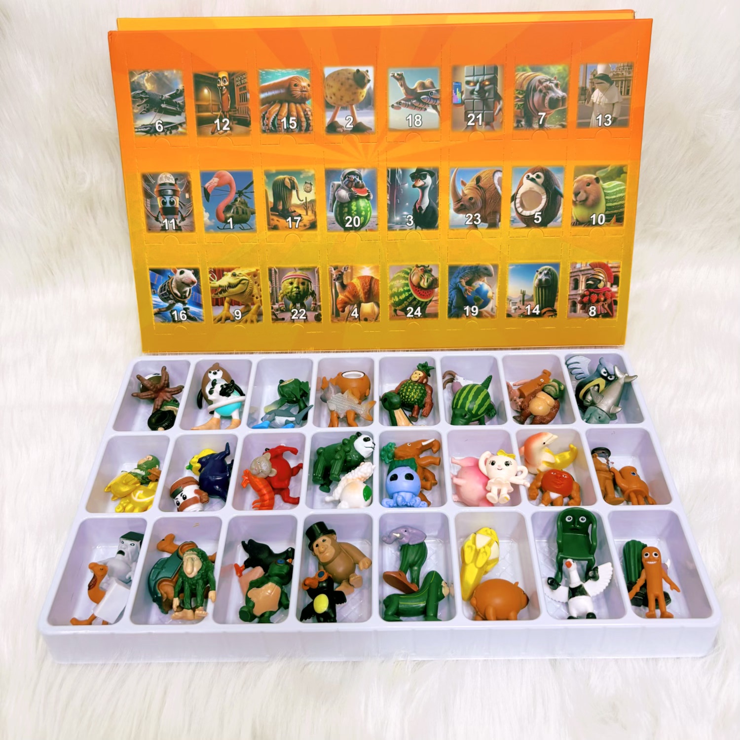 套装新款山海经洞洞拆拆乐盲盒