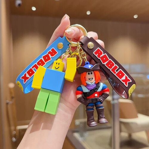 优质高颜值Roblox钥匙扣罗布乐思被遗弃游戏周边书包挂件创意礼物