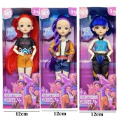 可爱kpop猎魔女团人偶3D眼睛鲁米拉佐伊公仔玩具娃娃儿童女孩礼物