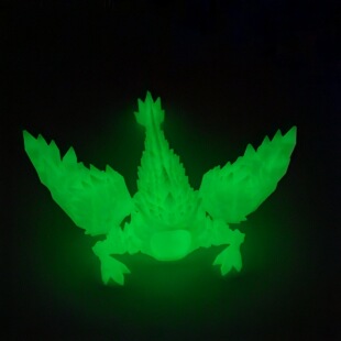 新款夜光食海者3d打印晶核吞噬者模型玩具创意男孩儿童节礼物摆件