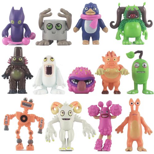 怪兽合唱团My Singing Monsters 手办公仔摆件玩具模型儿童礼物