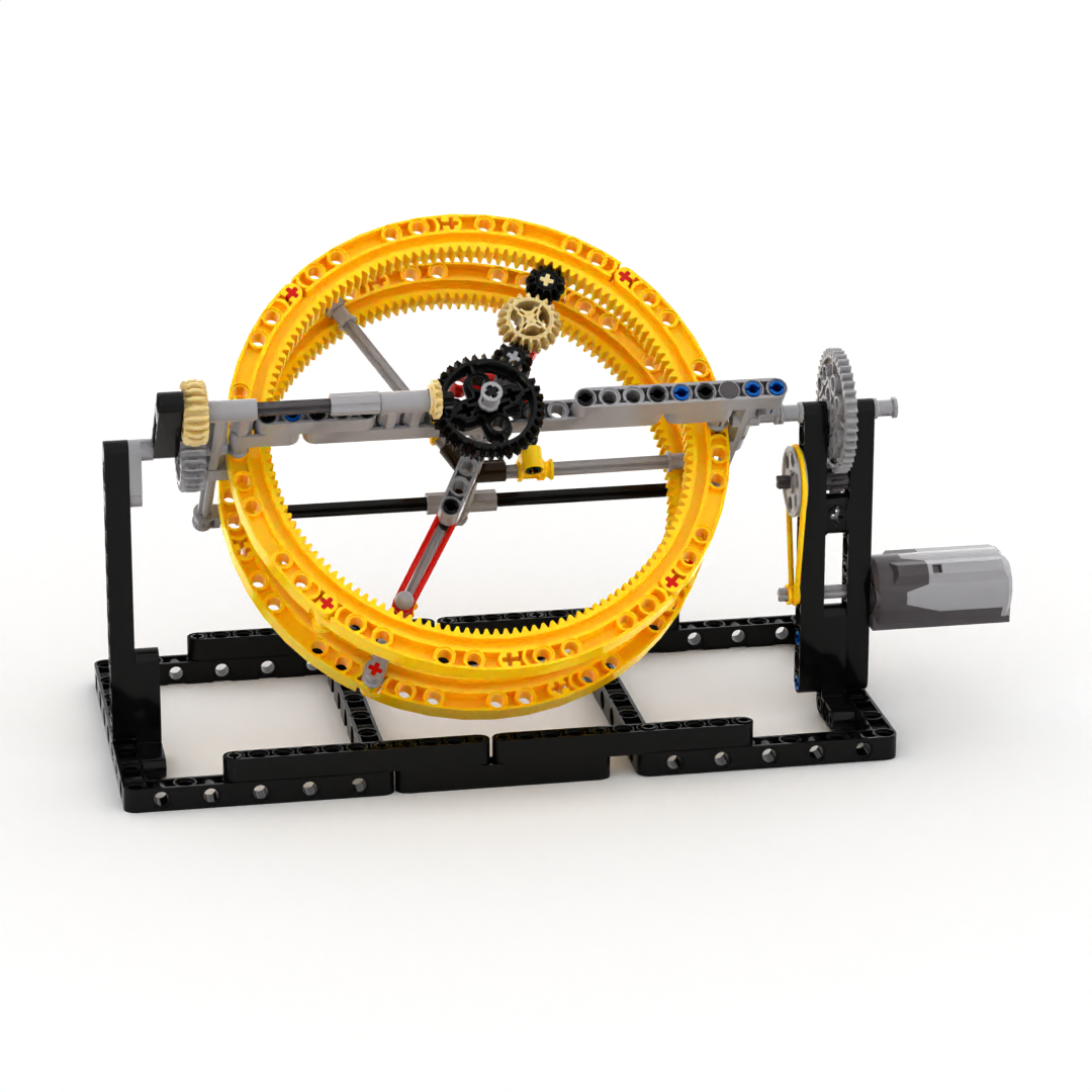 国产积木科技机械模型电动套装