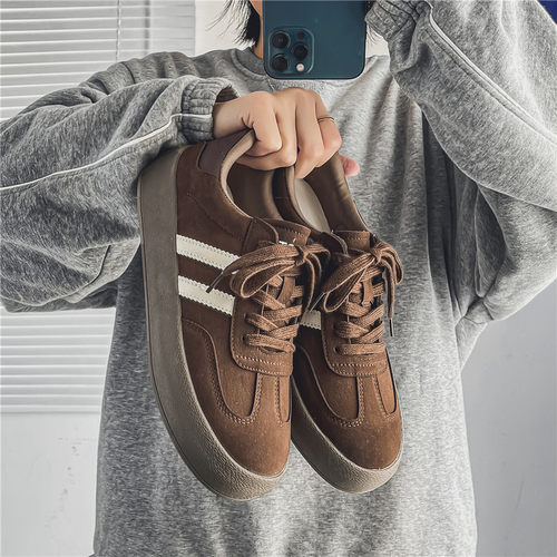 男鞋子潮鞋秋季男士德训鞋小众