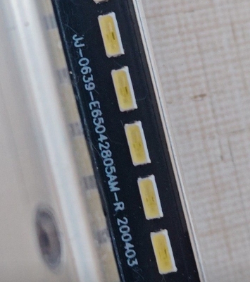 65寸 电视广告机灯条 JJ-0639-E65042805AM-LR D0J.E650 66灯140