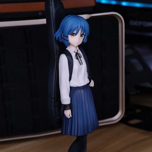 孤独摇滚蓝发美少女山田凉二次元动漫手办