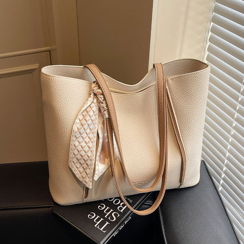 大容量托特通勤包高级感单肩包