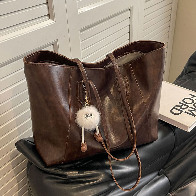 大学生上课单肩包通勤托特包