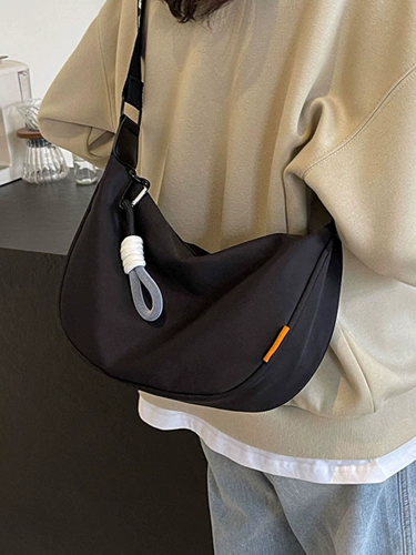 Нейлоновая модная сумка через плечо для отдыха, городской стиль, на одно плечо