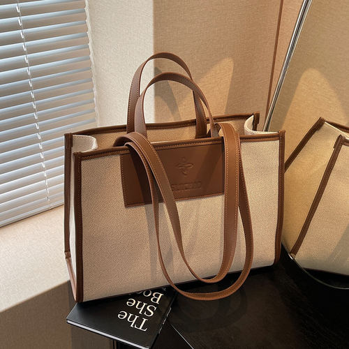 手提通勤包简约百搭上班托特包